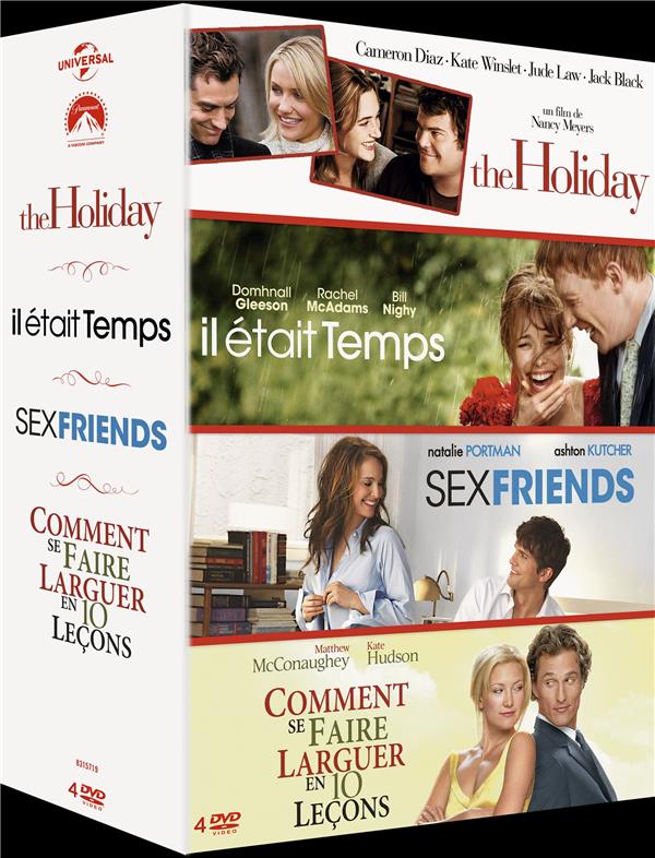 Coffret : The Holiday + Il était temps + Sex Friends + Comment se faire larguer en 10 leçons [DVD]