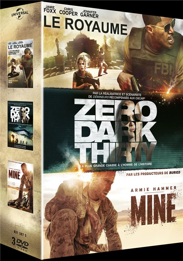 Coffret : Le Royaume + Zero Dark Thirty + Mine [DVD]