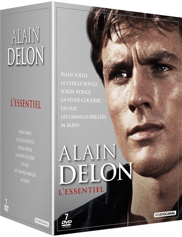 Alain Delon - L'essentiel : Plein soleil + Le Cercle rouge + Soleil rouge + La Veuve Couderc + Un flic + Les Granges brûlées + M. Klein [DVD]