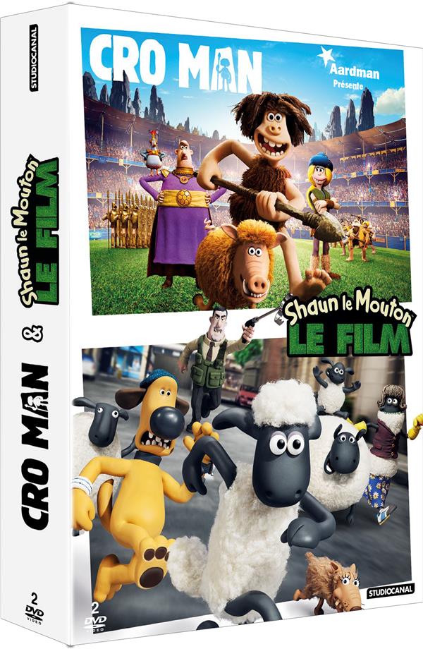 Cro Man + Shaun le Mouton : Le Film [DVD]