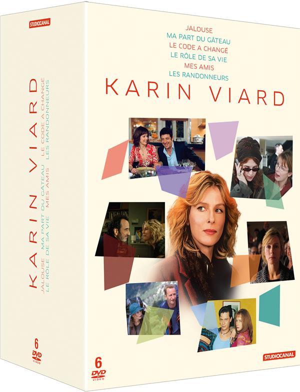 Karin Viard - Coffret : Jalouse + Ma part du gâteau + Le Code a changé + Le Rôle de sa vie + Mes amis + Les Randonneurs [DVD]