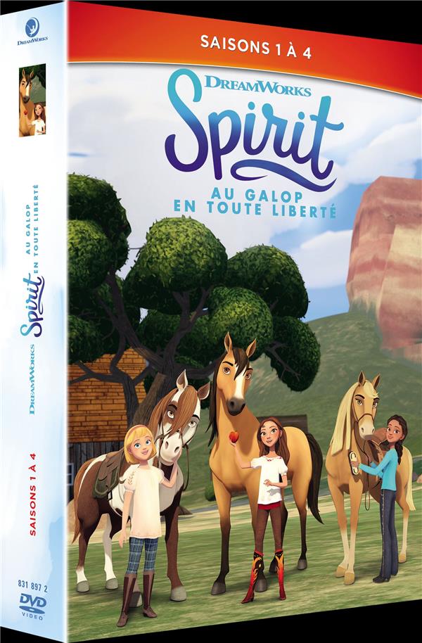 Spirit, au galop en toute liberté - Saisons 1 à 4 [DVD]