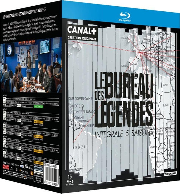 Le Bureau des légendes - Intégrale 5 saisons [Blu-ray]