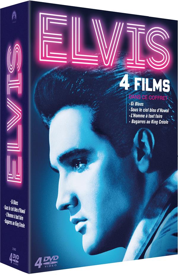 Elvis - La collection classique - Bagarres au King Creole + G.I. Blues + L'homme à tout faire + Sous le ciel bleu d'Hawaii [DVD]