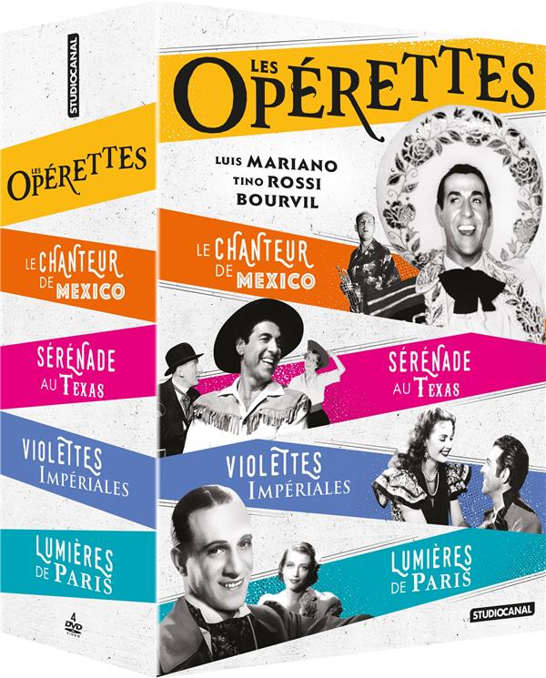 Coffret opérettes - Tino Rossi & Luis Mariano [DVD]