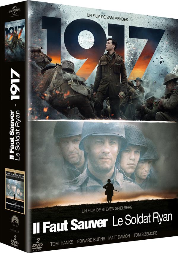 1917 + Il faut sauver le soldat Ryan [DVD]