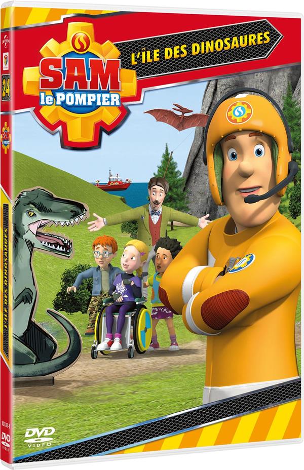 Sam le Pompier - Volume 24 : L'Île des dinosaures [DVD]