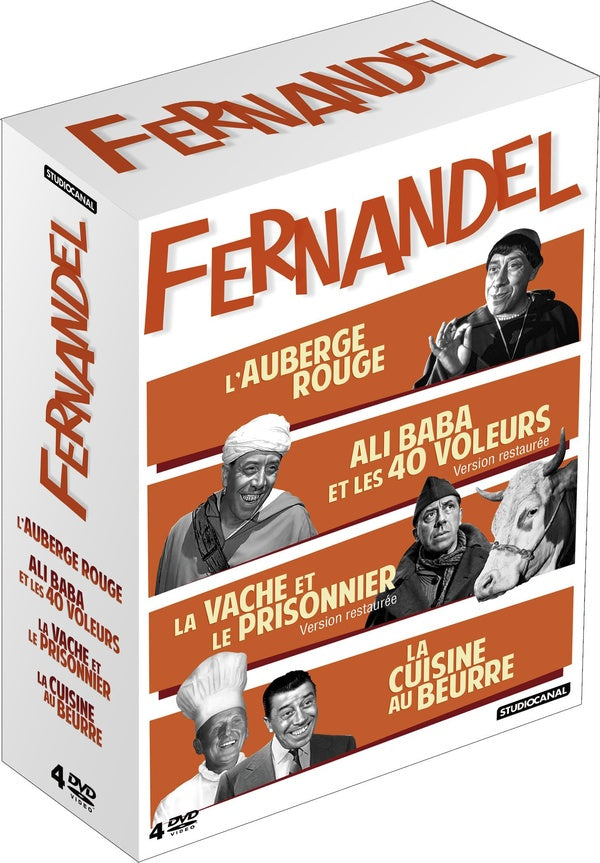 L'Essentiel de Fernandel : L'auberge rouge + Ali Baba et les 40 voleurs + La vache et le prisonnier + La cuisine au beurre [DVD]