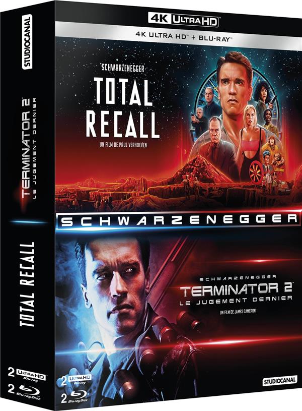 Total Recall + Terminator 2 [4K Ultra HD] - flash vidéo