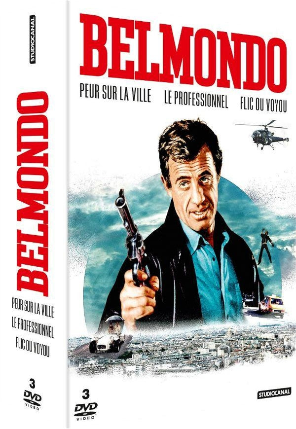 Belmondo - Coffret : Peur sur la ville + Le Professionnel + Flic ou voyou [DVD]