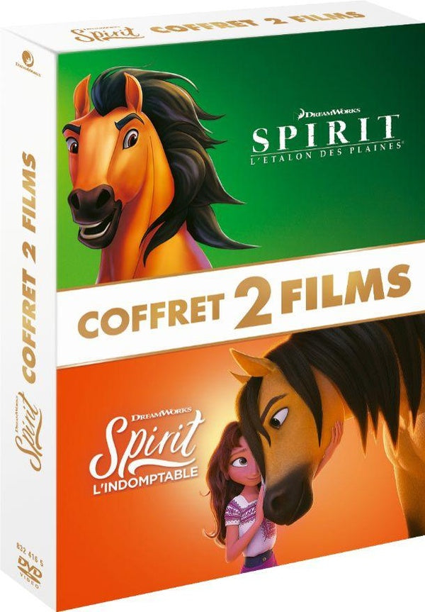 Coffret Spirit - L'Étalon des Hautes Plaines + Spirit - L'Indomptable [DVD]