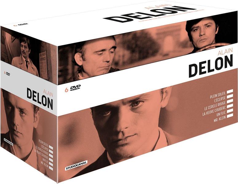 Alain Delon : Plein soleil + L'Éclipse + Le Cercle rouge + La Veuve Couderc + Un flic + Mr. Klein [DVD]
