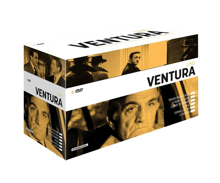 Lino Ventura : Touchez pas au grisbi + Le Fauve est laché + L'Armée des ombres + La Cage + Espion lève-toi + Le Ruffian [DVD]