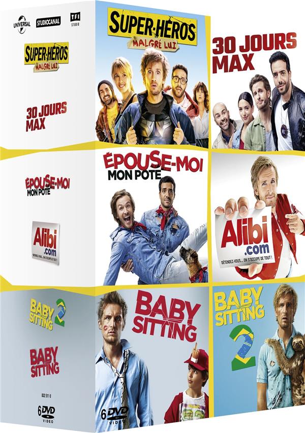 La Bande à Fifi - Coffret : Alibi.com + Babysitting 1 et 2 + Épouse-moi mon pote + 30 jours max + Super-héros malgré lui [DVD]