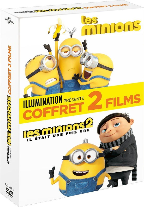 Les Minions + Les Minions 2 : Il était une fois Gru [DVD]