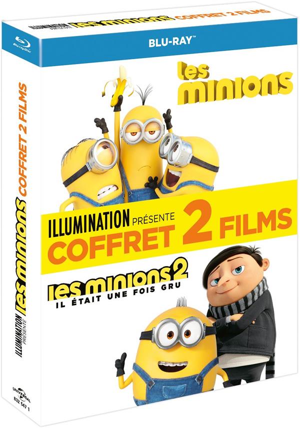 Les Minions + Les Minions 2 : Il était une fois Gru [Blu-ray]