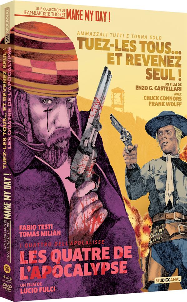 Les 4 de l'apocalypse + Tuez les tous... et revenez seul ! [Blu-ray] - flash vidéo