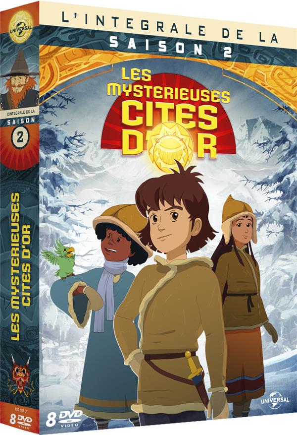 Les Mystérieuses Cités d'Or - Intégrale saison 2 [DVD]