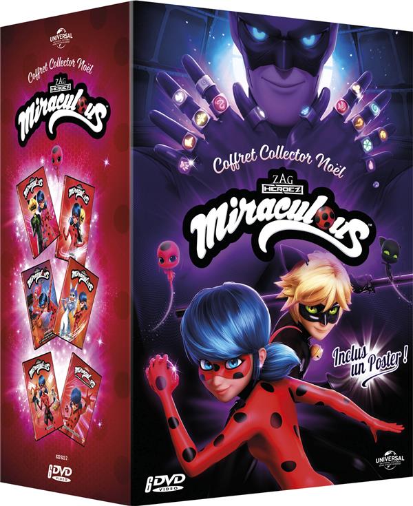 Miraculous, les aventures de LadyBug et Chat Noir - Coffret Collector Noël [DVD]