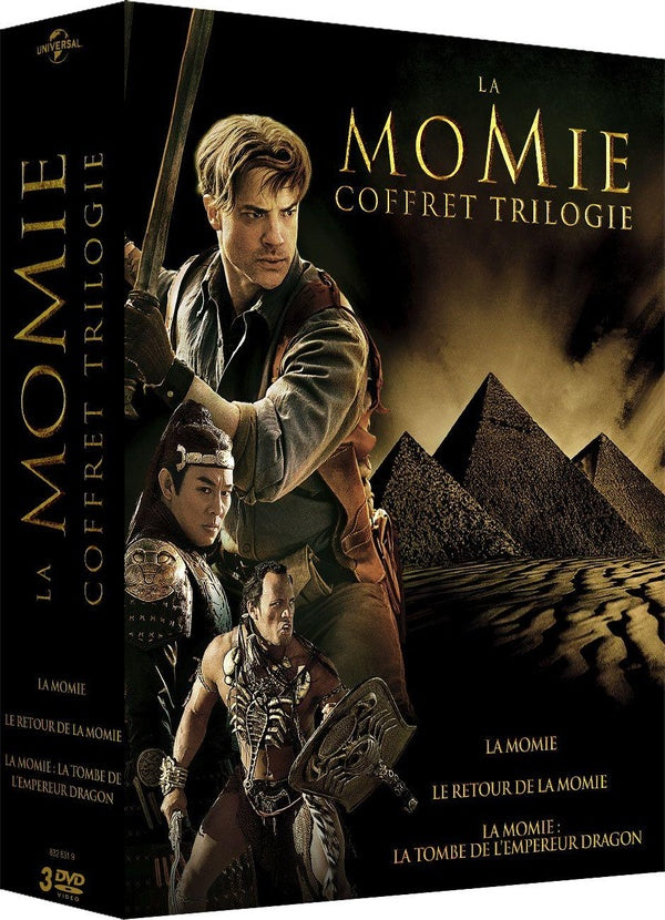 La Momie - Coffret trilogie : La Momie + Le Retour de la momie + La Momie - La tombe de l'Empereur Dragon [DVD]