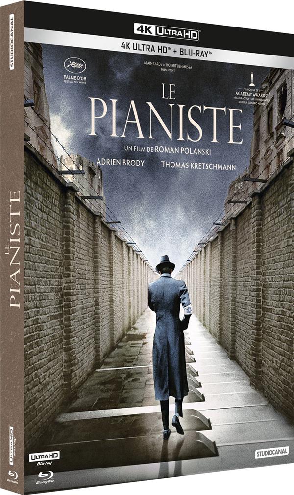 Le Pianiste - Blu-Ray 4k Ultra HD + Blu-Ray
