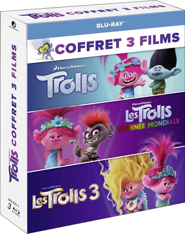 Les Trolls - Coffret 1 à 3 [Blu-ray]