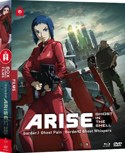 Ghost in the Shell : Arise - Les Films - Border 1 : Ghost Pain + Border 2 : Ghost Whispers [Blu-ray] - flash vidéo