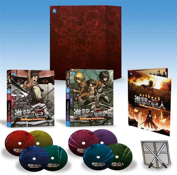 Coffret intégrale l'attaque des Titans [Blu-ray] - flash vidéo