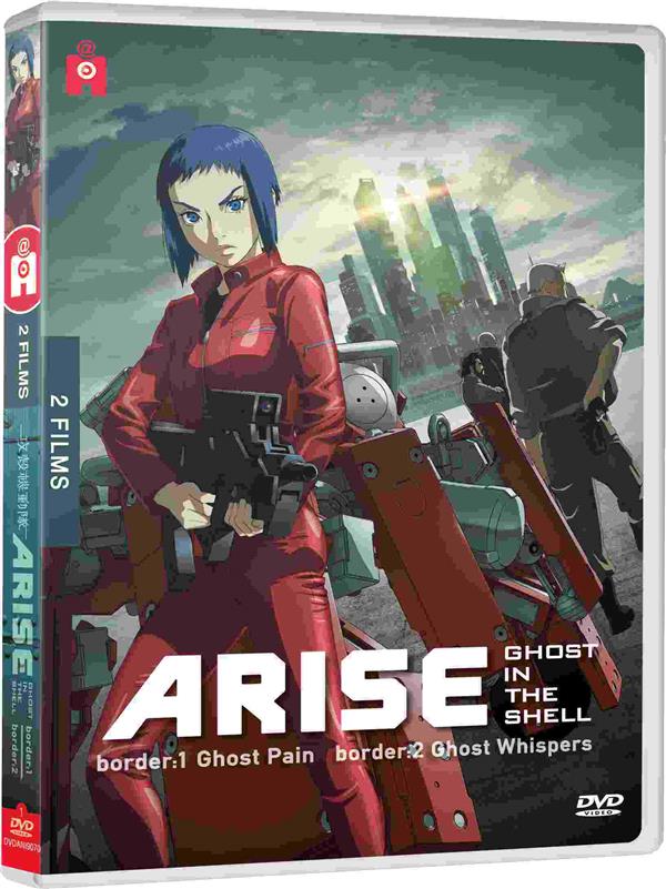 Ghost in the Shell : Arise - Les Films - Border 1 : Ghost Pain + Border 2 : Ghost Whispers [DVD] - flash vidéo