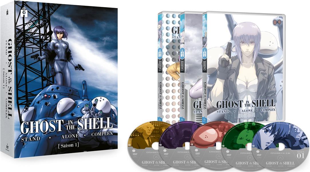 Ghost in the Shell - Stand Alone Complex - Saison 1 [DVD] - flash vidéo