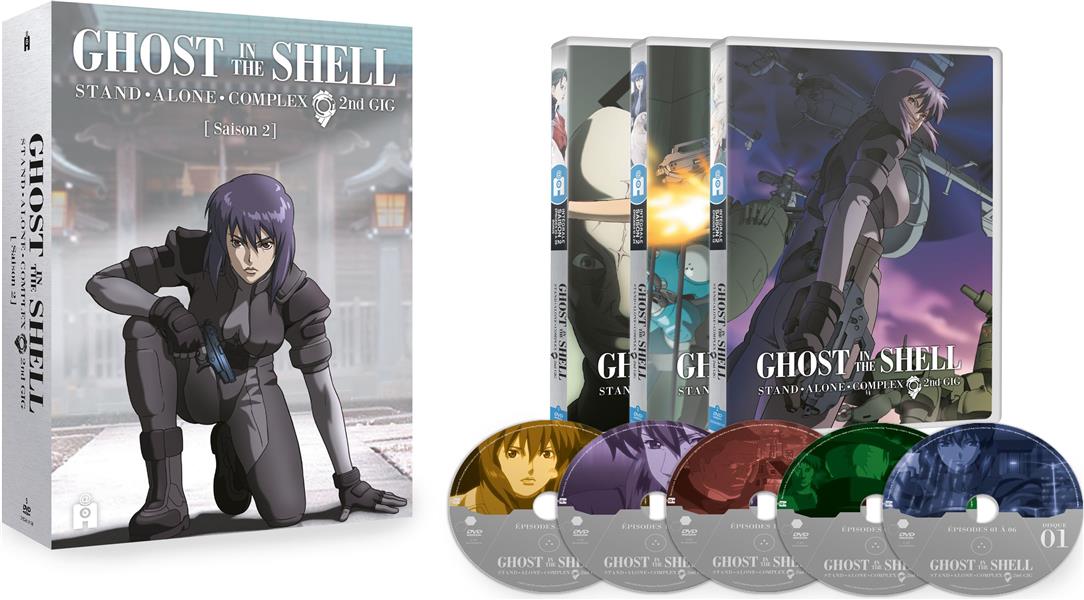 Ghost in the Shell - Stand Alone Complex: SAC 2nd GIG - Saison 2 [DVD]