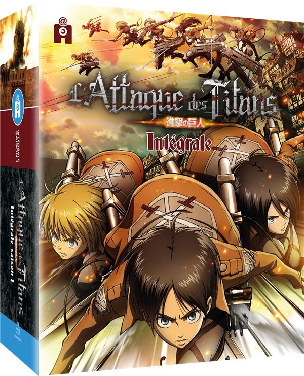L'Attaque des Titans - Intégrale Saison 1 [Blu-ray] - flash vidéo