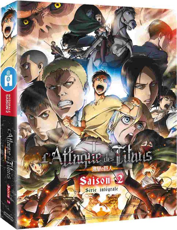 L'Attaque des Titans - Intégrale Saison 2 [Blu-ray] - flash vidéo