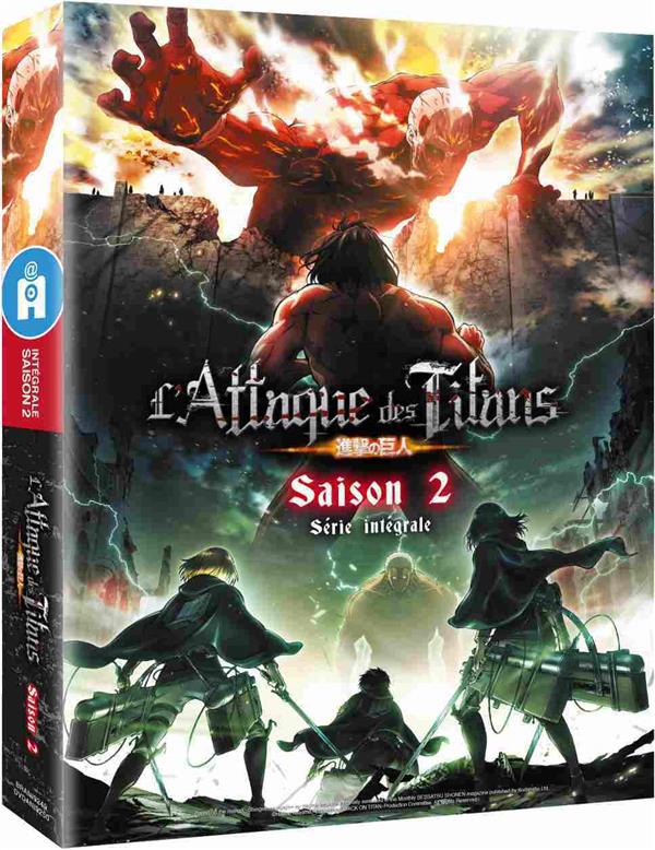 L'Attaque des Titans - Intégrale Saison 2 [DVD]