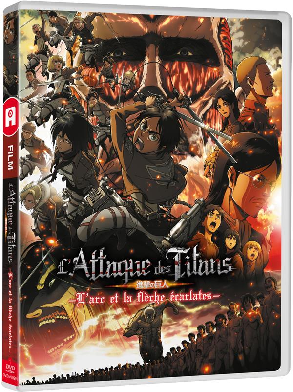 L'Attaque des Titans - Film 1 : L'arc et la flèche écarlates [DVD] - flash vidéo