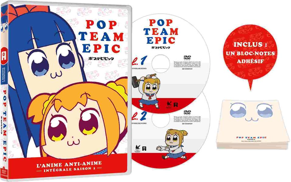 Pop Team Epic - Intégrale Saison 1 [DVD] - flash vidéo