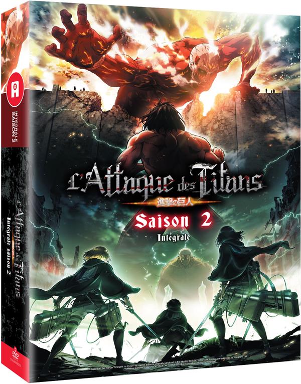 L'Attaque des Titans - Intégrale Saison 2 [DVD] - flash vidéo