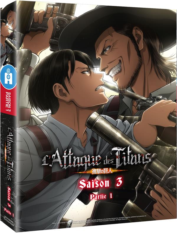 L'Attaque des Titans - Saison 3, Box 1/2 [Blu-ray]