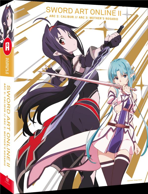 Sword Art Online - Saison 2, Arc 2 & 3 : Calibur + Mother's Rosario (SAOII) [DVD]
