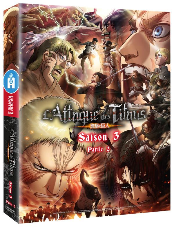 L'Attaque des Titans - Saison 3, Box 2/2 [Blu-ray]