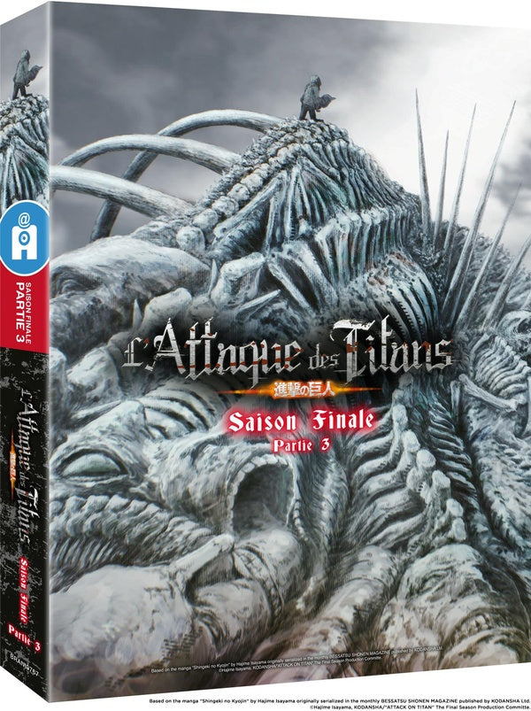 L'Attaque des Titans - Saison finale, Partie 3 [Blu-ray]
