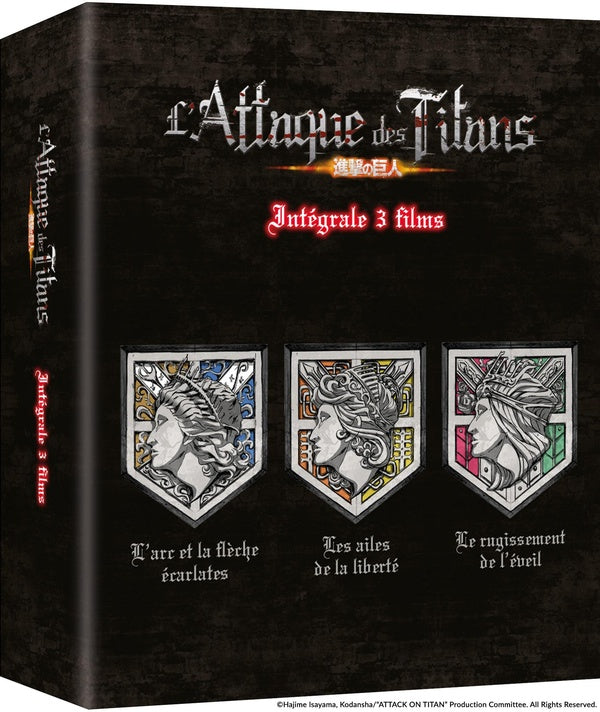 Attaque des Titans - Films 1 à 3 - L' [Blu-ray]
