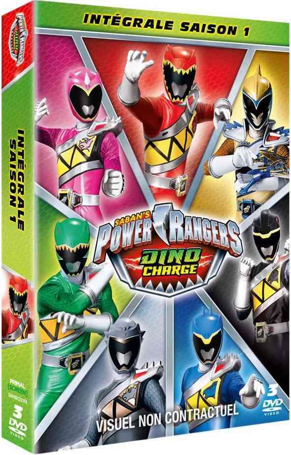 Coffret power rangers dino charge, saison 1 [DVD]