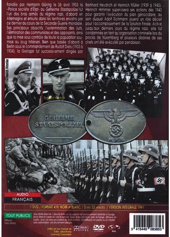 Histoire de la Gestapo [DVD]