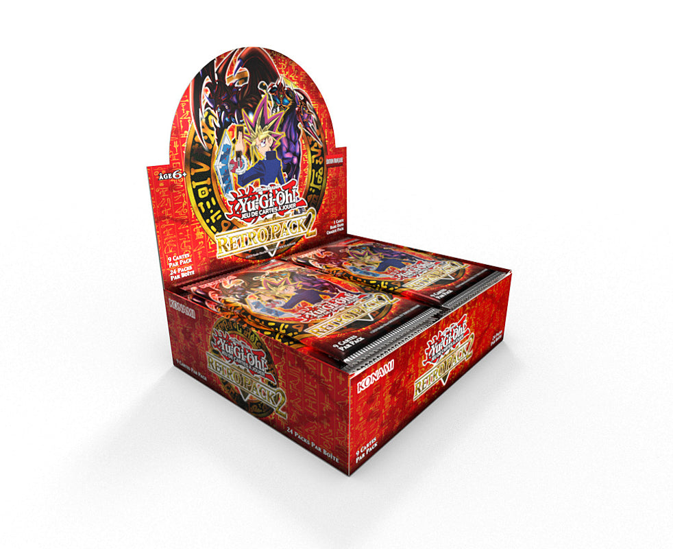 Yu-Gi-Oh! JCC - Display de Pack de Booster Retro Pack 2 de réimpression (24 Boosters)