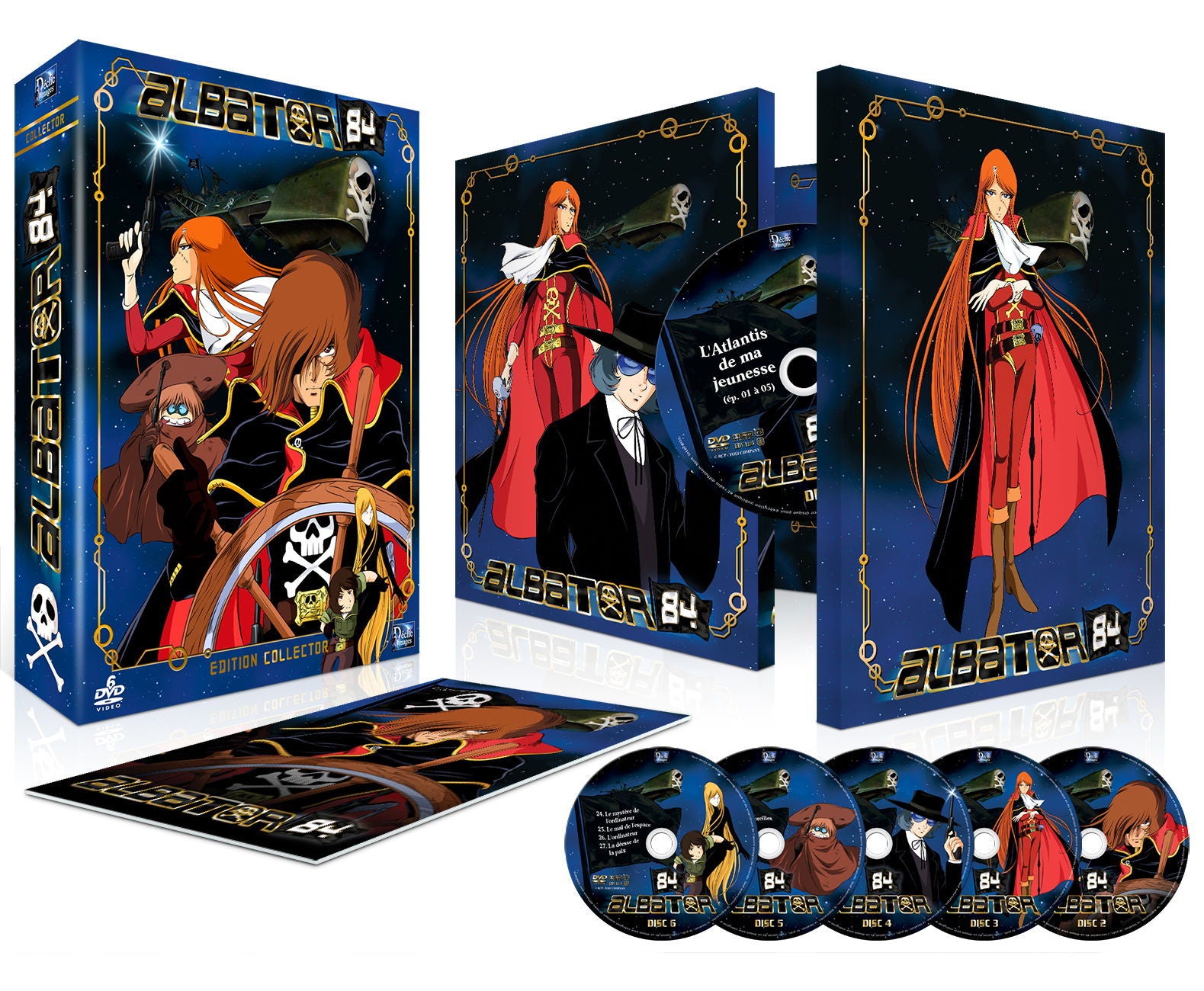 Albator 84 - Intégrale TV + FILM - Coffret DVD + Livret - Collector