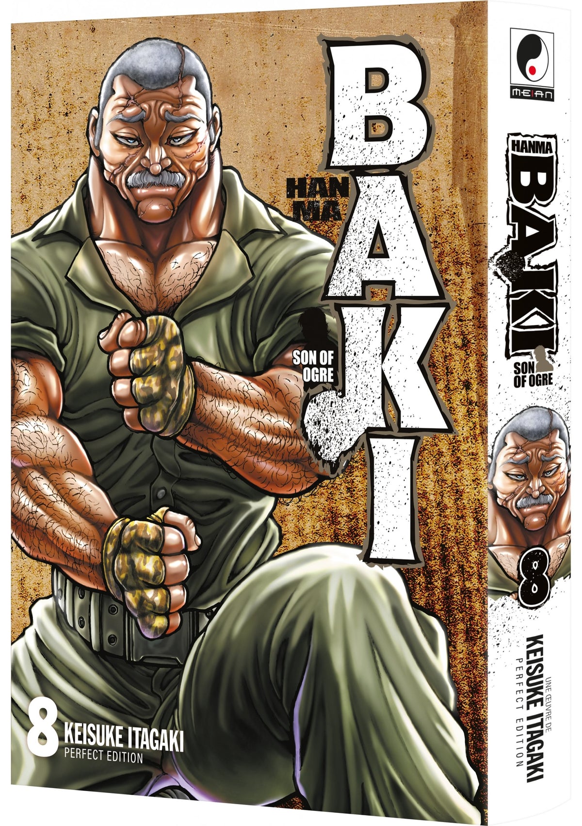 Hanma Baki - Tome 08 - Perfect Edition - Livre (Manga)
