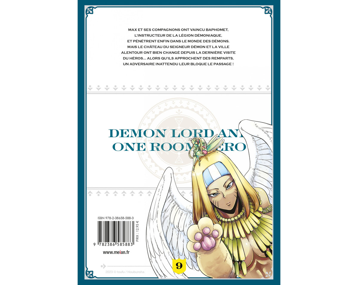 Demon Lord & One Room Hero - Tome 09 - Edition Collector Limitée - Livre (Manga)