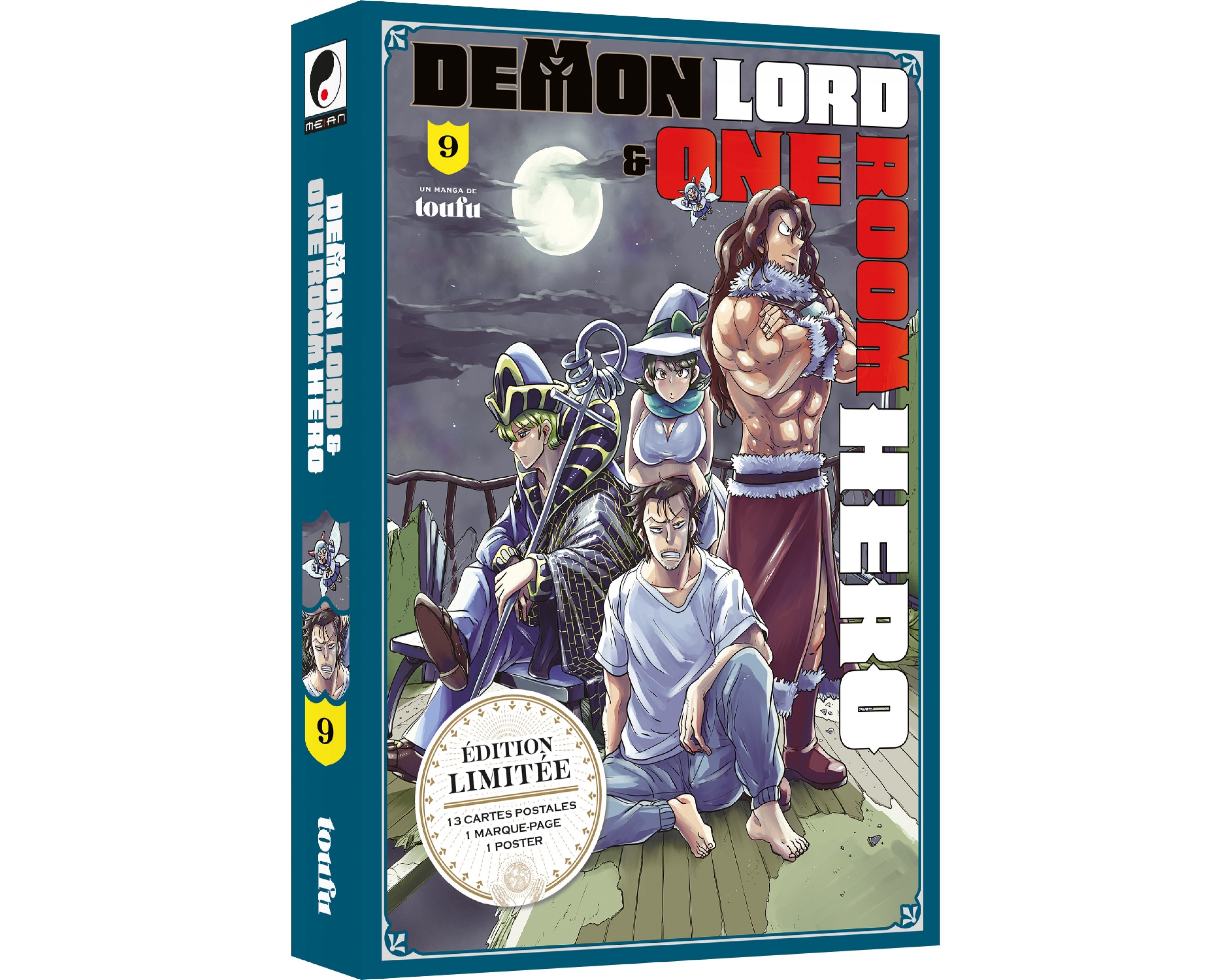 Demon Lord & One Room Hero - Tome 09 - Edition Collector Limitée - Livre (Manga)