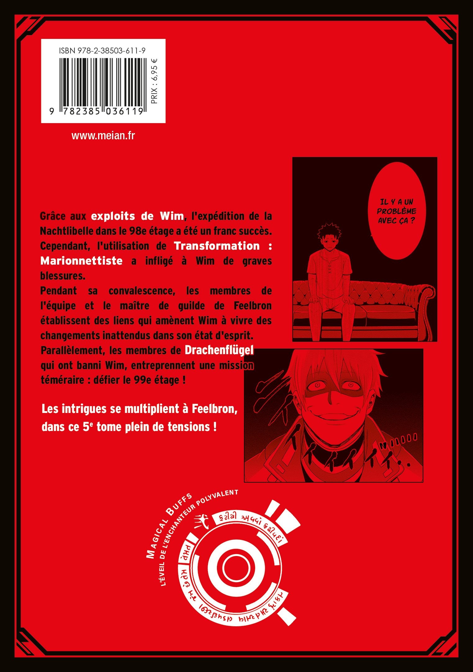 Magical Buffs : L'éveil de l'enchanteur polyvalent - Tome 05 - Livre (Manga)